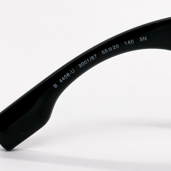 NEW BURBERRY BE4406U 3001/87 WOMEN SUNGLASSES BE4406U 300187 BLACK EYEWEAR - Picture 9 of 11